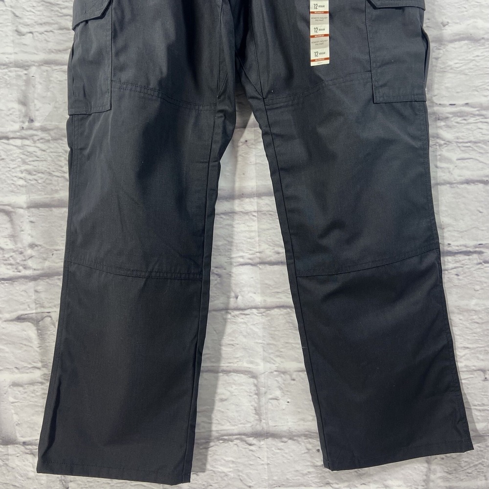 511 Tactical Series Pants Women's 12 Charcoal Cargo Straight Leg Military New - Picture 3 of 13